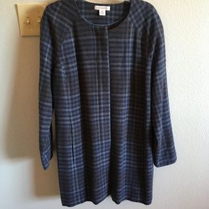 Professional Long Wool Jacket by Liz Claiborne EUC